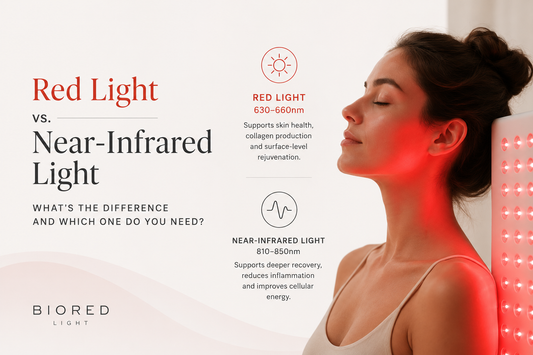 Red light vs. near-infrared light — what’s the difference and which one do you need?